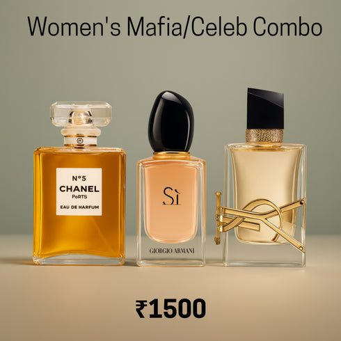 Women's Mafia/Celeb Combo 50ml x 3