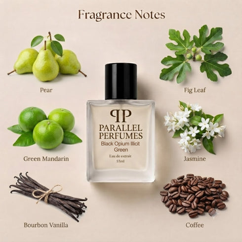 Black Opium Illicit Green by Yves Saint Laurent Inspired Perfume