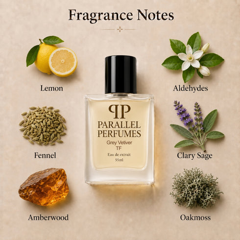 Tom Ford Grey Vetiver Inspired Perfume