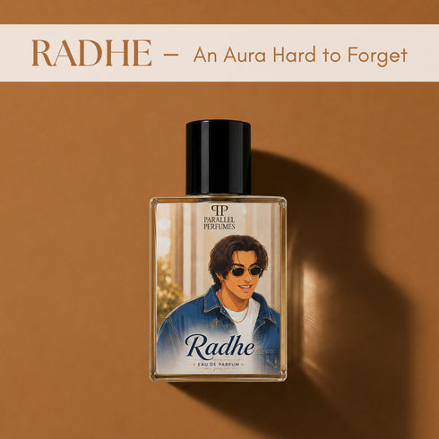 RADHE — An Aura Hard to Forget 50ml perfume.