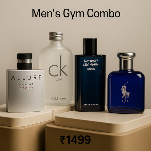 Men's Gym Combo- 30ml X 4
