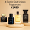 4 Exotic Oud Unisex Fragrances just @ ?1499/- Only (Prepaid Only)
