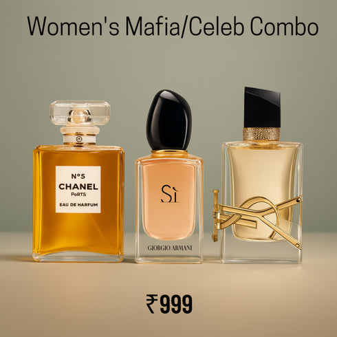 Women's Mafia/Celeb Combo 30ml x 3