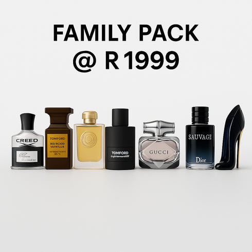 FAMILY PACK @ 1999 (25ML EACH)
