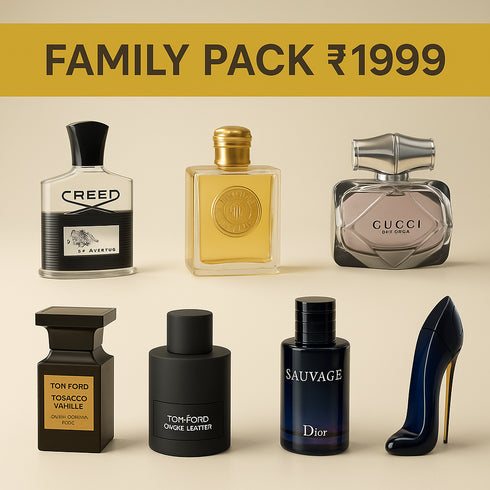 FAMILY PACK @ 1999 (25ML EACH)