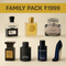 FAMILY PACK @ 1999 (25ML EACH)