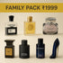 FAMILY PACK @ 1999 (25ML EACH)