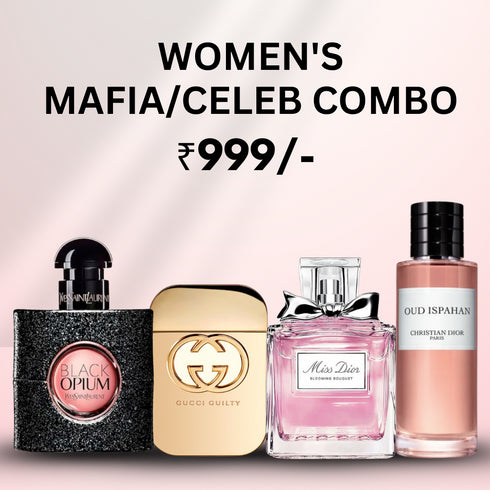 Women's Mafia/Celeb Combo  4 X 30ml
