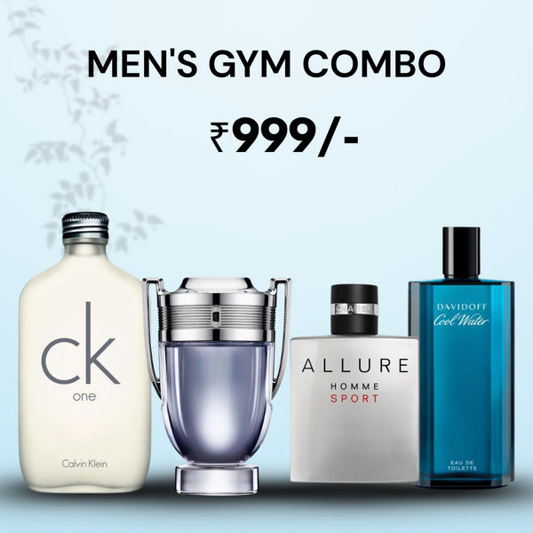 Men's Gym Combo- 30ml X 4
