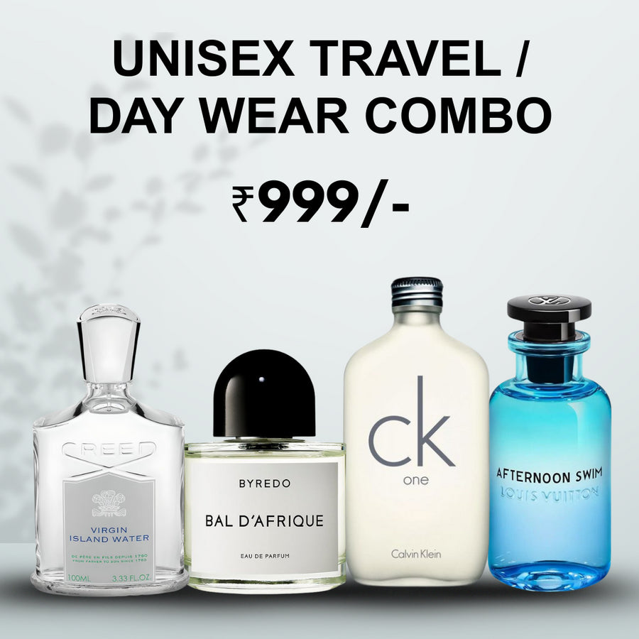Unisex Travel / Day wear Combo 4 x 30ml