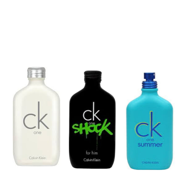 Trial Pack Of Calvin Klein 50 ml X 3 Combo For Men.